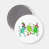 Drie danskikkers magneet (Voorkant / Achterkant)