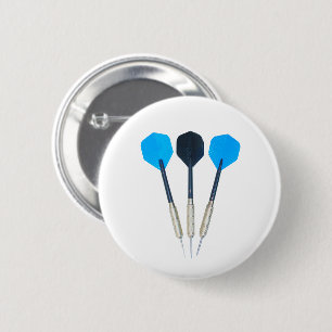 Drie Darts Ronde Button 5,7 Cm