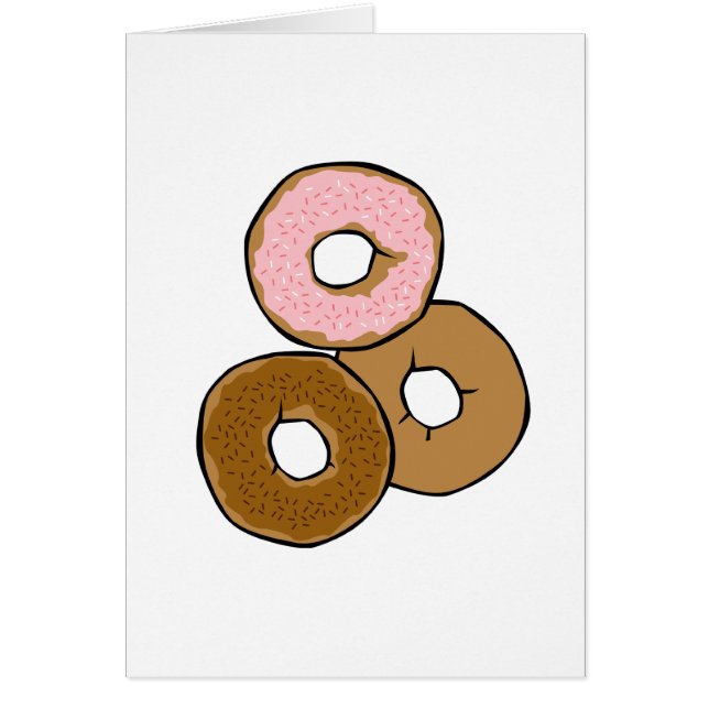 Drie Delicious Donuts (Voorkant)