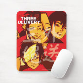 Drie Delivery™ Group Mousepad Muismat (Met muis)