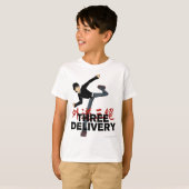 Drie Delivery™ Sid T-shirt (Voorkant volledig)