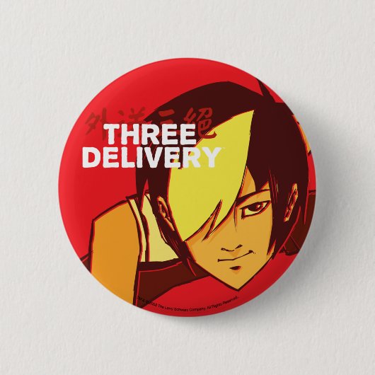 Drie Delivery Tobey Button (Voorkant)