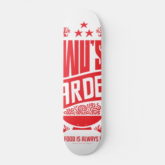 Drie Delivery™ Wu's Skateboard (Voorkant)