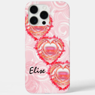 Drie diagonaal Gestapelde, met kaarten uitgeruste iPhone 16 Pro Max Hoesje