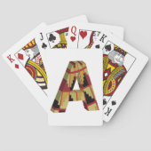 Drie DIMM's met afspeelkaarten Pokerkaarten (Achterkant)