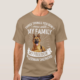 Drie dingen die je mist met de Duitse herder van T-shirt