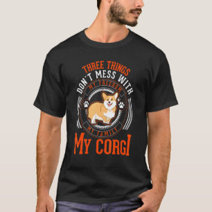 Drie Dingen Gaan niet met mijn vrijheid mijn gezin T-shirt