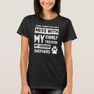Drie dingen waarmee je geen grappen maakt met Duit T-shirt