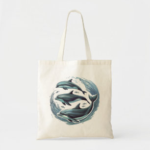 Drie Dolfijnen Tote Bag