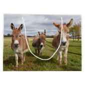 Drie Donkey's Large Cadeauzakje (Achterkant)