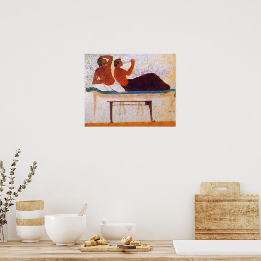 Drie duikers poster (Keuken)