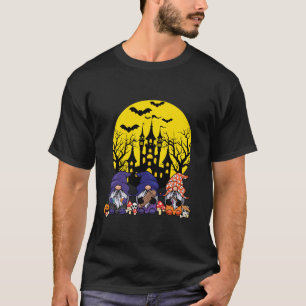 Drie Dwergen Halloween Pompoen Griezelig Schattig T-shirt