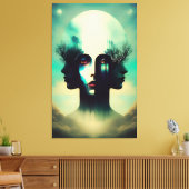 Drie-eenheid Canvas Afdruk (Insitu (Woonkamer))