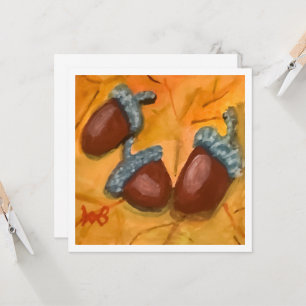 Drie eikels kaart