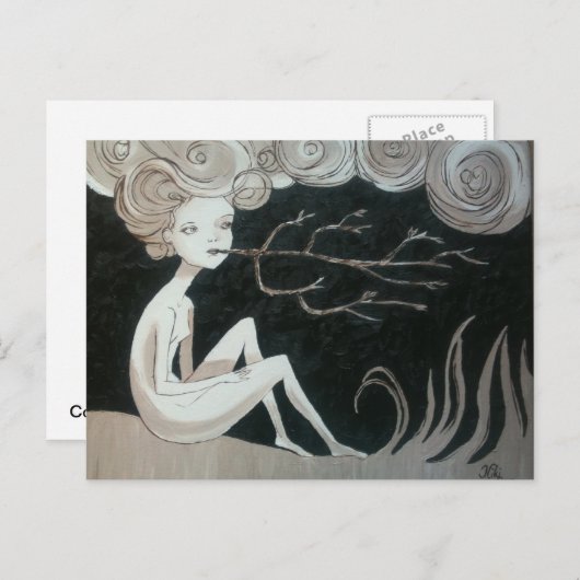 Drie elementen briefkaart (Voorkant / Achterkant)