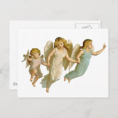 Drie engelen briefkaart (Voorkant / Achterkant)