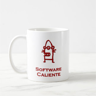 Drie Eye Bot Software Caliente Koffiemok