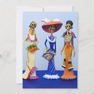 Drie Fancy Catrinas Bedankkaart