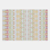 Drie Fancy papierbladen Inpakpapier Vel (Voorkant 3)