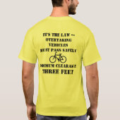 Drie feet t-shirt (Achterkant)