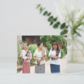 Drie feiën briefkaart (Staand voorkant)