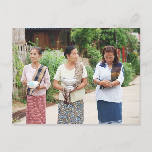 Drie feiën briefkaart (Voorkant)