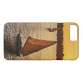 Drie feodka's met bliksem op de Nijlrivier Case-Mate iPhone Case (Achterkant (Horizontaal))