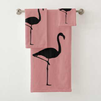 Drie Flamingos Bad Handdoek