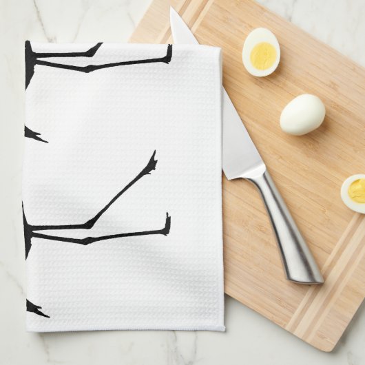 Drie Flamingos Theedoek (Quarter Fold)