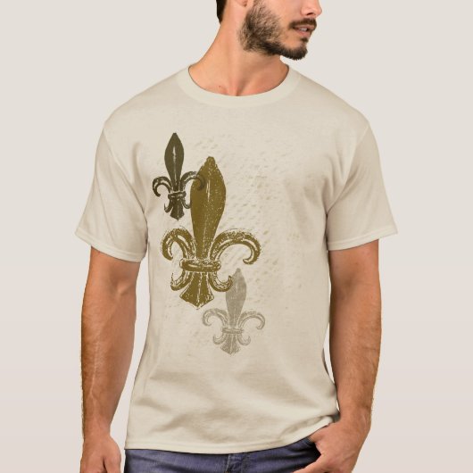 Drie Fleur De Lis T-shirt (Voorkant)