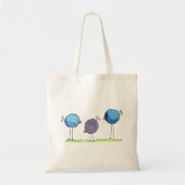 Drie flitsende Waterverf vogels Tote Bag (Voorkant)