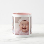  Drie Foto Collage Keramische Mok (Midden)