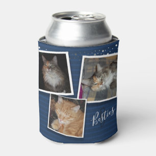 Drie foto van Besties Blikjeskoeler
