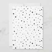 Drie foto's | Eenvoudige en moderne huwelijksuitno Kaart (Achterkant)