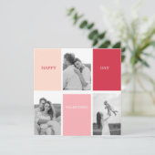 Drie foto's | Fijne Valentijnsdag (Staand voorkant)