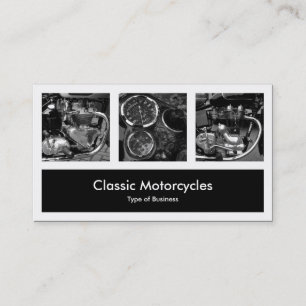 Drie foto's plus één visitekaartje