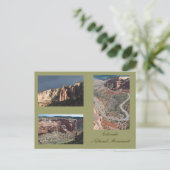 Drie Foto's van Colorado National Monument Briefkaart (Staand voorkant)