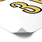 drie franse kippen op de derde kerstdag poster (Hoek)