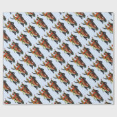 drie Franse soldaten ongeveer 1800 print Cadeaupapier (Vlak)