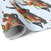 drie Franse soldaten ongeveer 1800 print Cadeaupapier (Rol Hoek)