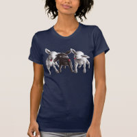 Drie Funny Cheeky Sheep