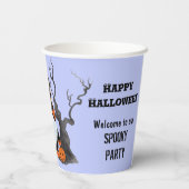 Drie Funny Halloween Gnomes  Papieren Bekers (Achterkant)