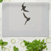 Drie ganzen theedoek (Gevouwen)