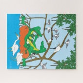 Drie Gators Jigsaw Puzzel (Horizontaal)
