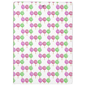 Drie gedraaide Lolly Poppen klembord (Achterkant)