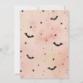 Drie Geest Halloween 3e Verjaardagsfeest Kaart (Achterkant)