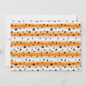 Drie Geest. Halloween 3rd Birthday Foto Kaart (Achterkant)