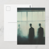 Drie geesten in het raam briefkaart (Voorkant / Achterkant)