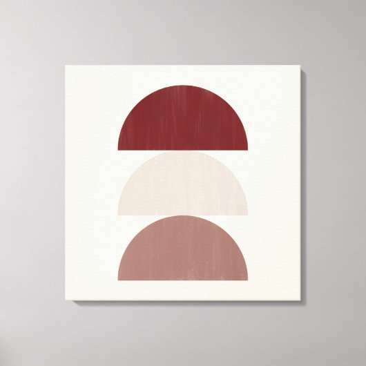 Drie gekleurde afkortingen 01 canvas afdruk (Voorkant)