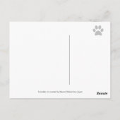 Drie Gele Labradors en Mam Briefkaart (Achterkant)